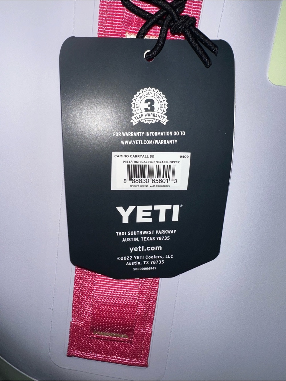 Yeti Camino 50 Carryall Tote Birdie - Picture 5 of 5